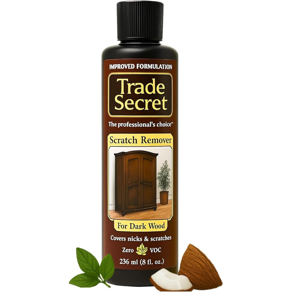 Trade Secret Scratch Remover 8 Ounce front view wood furniture repair