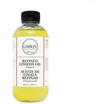 Gamblin Refined Linseed Oil 8.5 Fluid Ounces front view artist medium