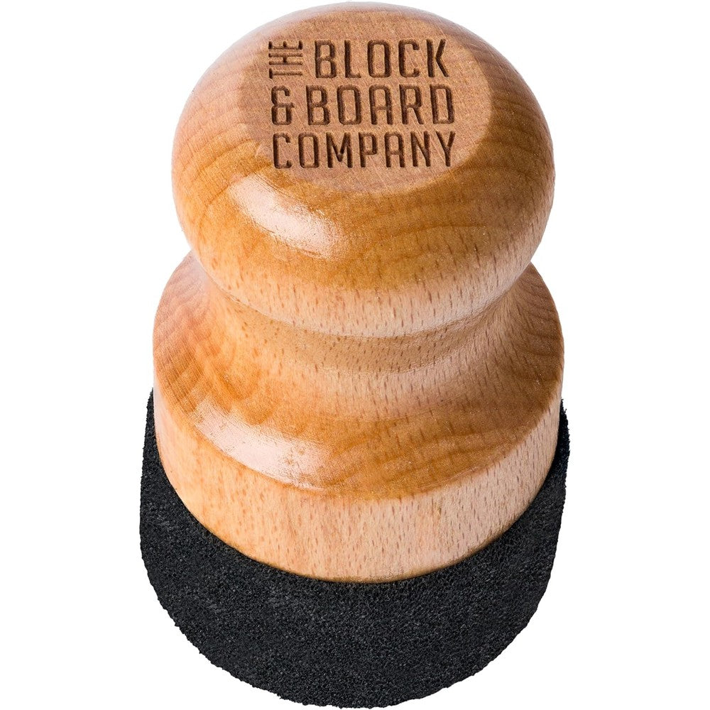 The Block & Board Company cutting board oil and wax applicator front view
