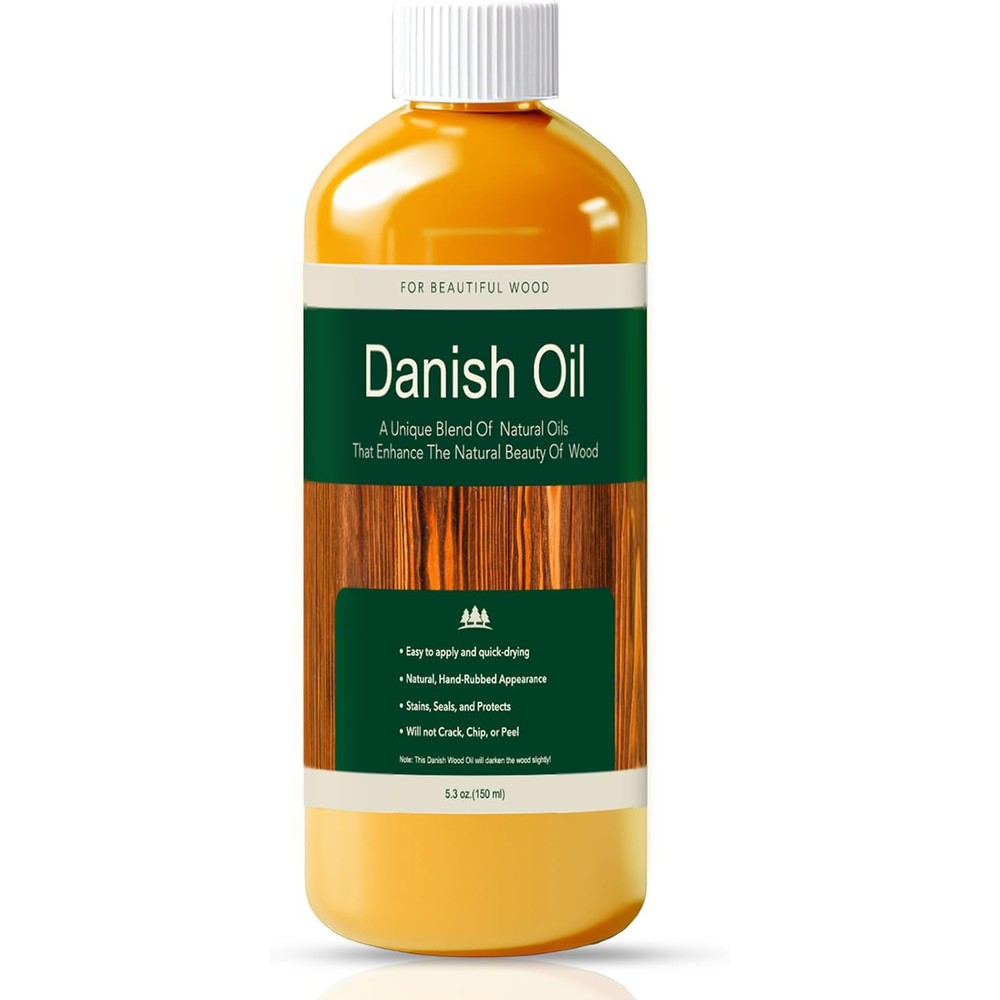 Liizousuda Danish Oil for wood finish front bottle view