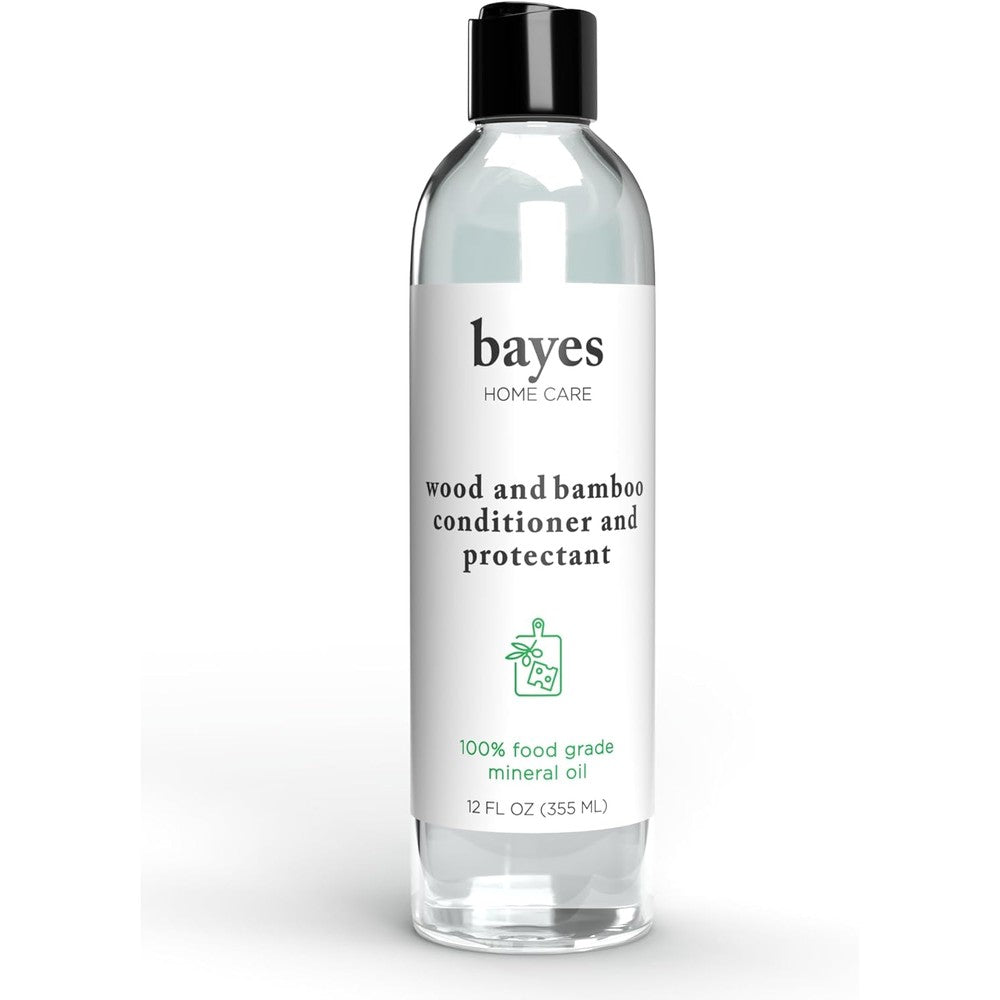 Bayes food grade mineral oil for cutting board front view