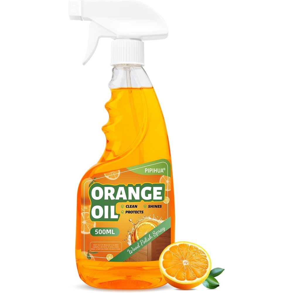 Pipihua Wood Oil Polish Spray 16.9 Fluid Ounces front view