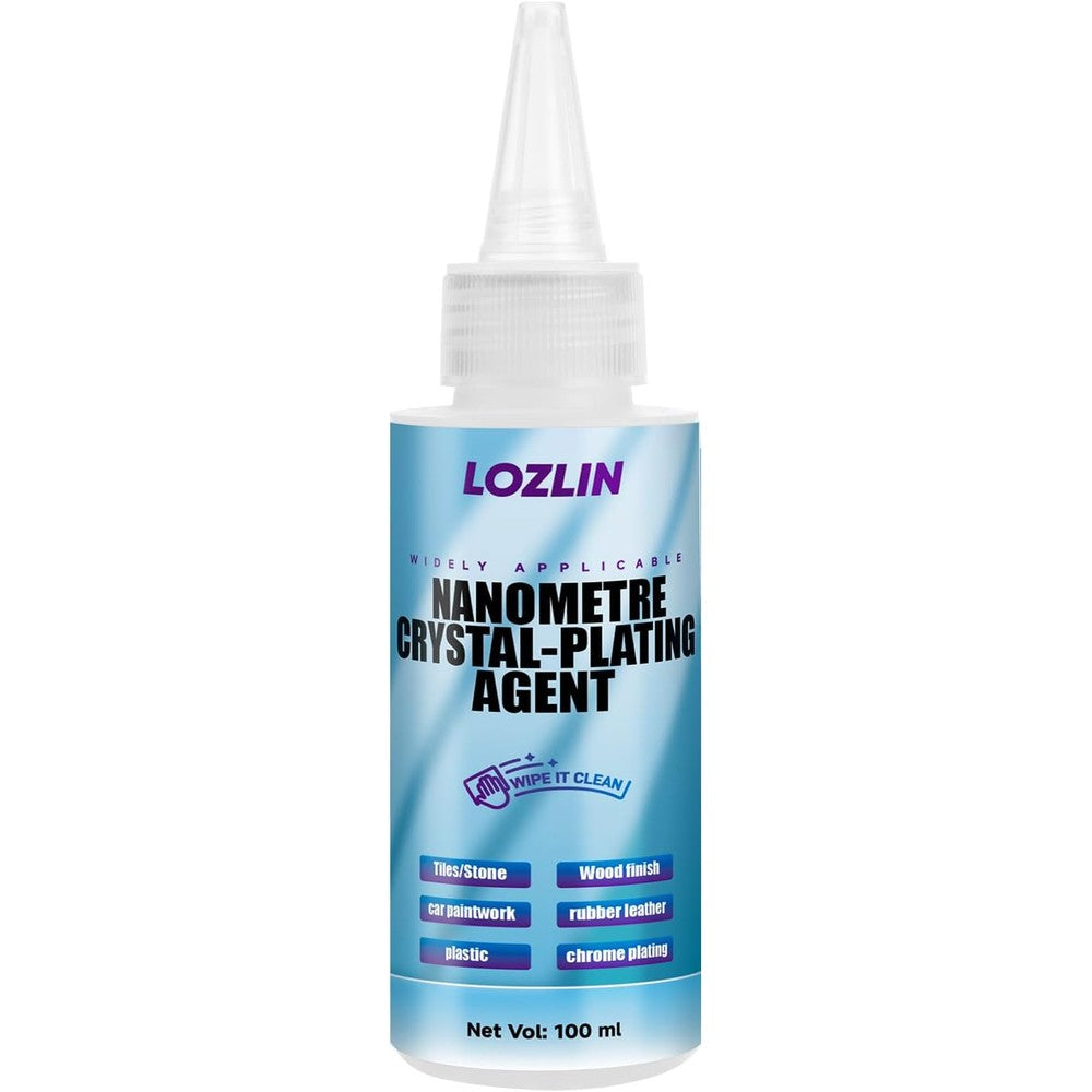 Lozlin Nano Crystal Plating Agent 100ml bottle front view