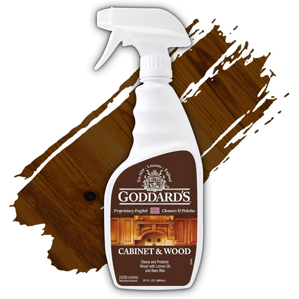 Goddard's Cabinet and Wood Wax Spray 23 Fluid Ounces front view