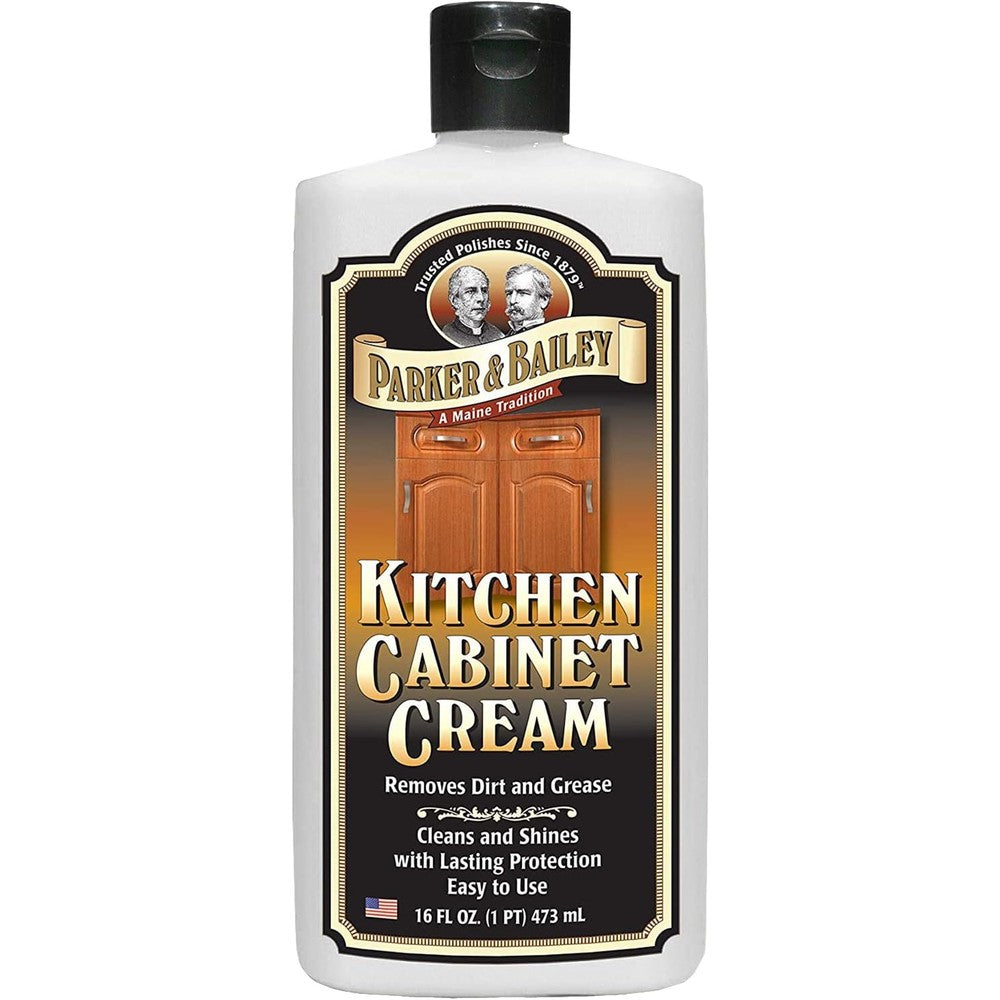 Parker and Bailey Kitchen Cabinet Cream front view 16 fluid ounce bottle