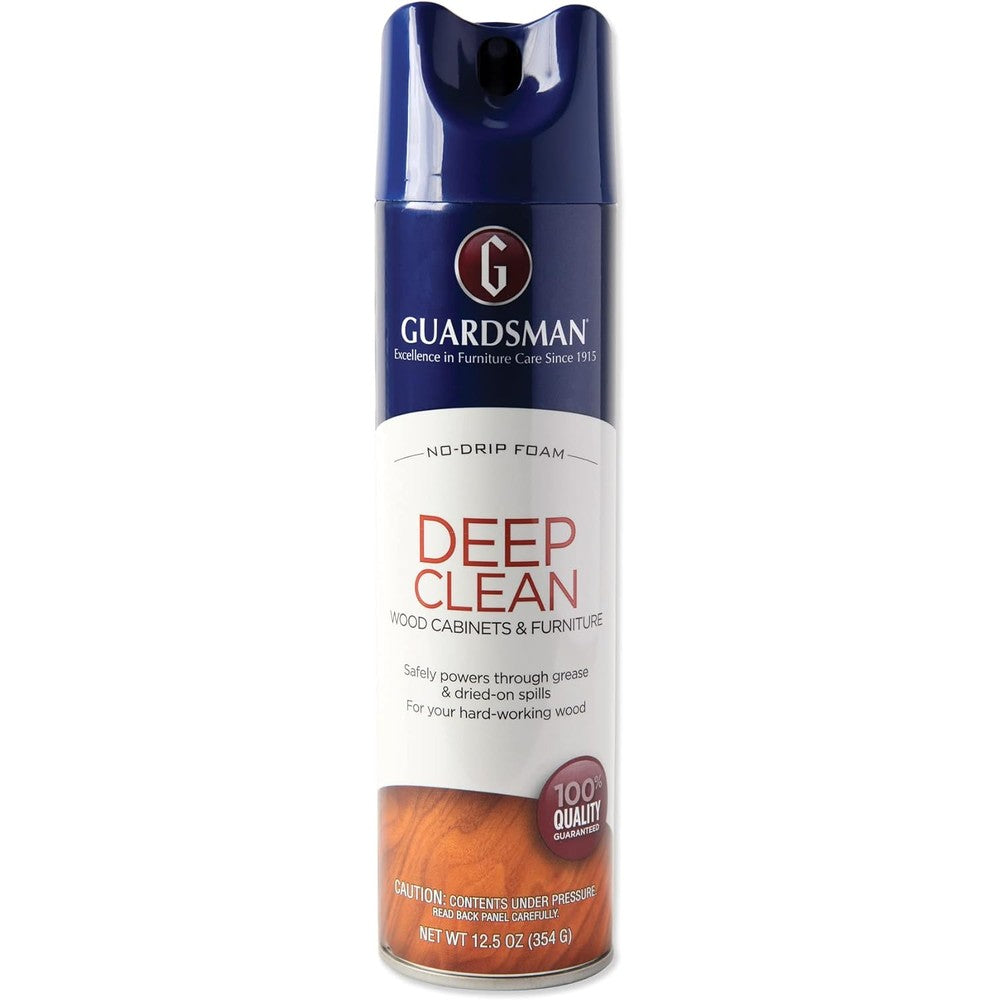 Guardsman Deep Cleaning Wood Cleaner 12.5 Ounce aerosol can front view