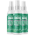 CHOMP! Bed Bug Spray travel size pack front view natural pest control