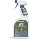 EcoPest natural mite killer spray front view of 22 ounce bottle