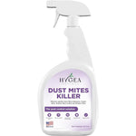 Hygea Natural Dust Mite Killer Spray 24 Ounce front view bottle for allergen relief