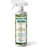 EcoVenger Mite Killer sixteen ounce spray bottle front view for non toxic dust mite control