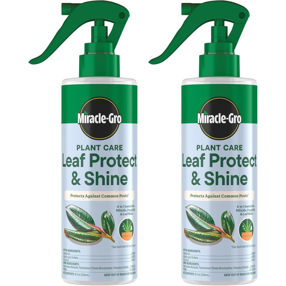 Miracle-Gro Plant Care Leaf Protect and Shine front view bottle