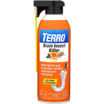 TERRO T590 Drain Insect Killer front view aerosol can for indoor pest control