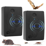 Jahy2Tech Bat Fortress Mini Repeller front view ultrasonic deterrent device.