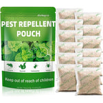 Motrapso 12 pack mouse repellent pouches front view natural rodent control