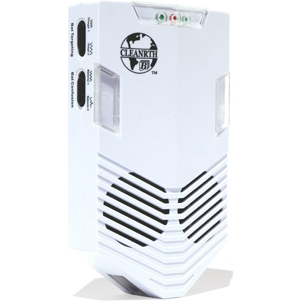 Cleanrth CB006 Advanced Ultrasonic Bat Repelling System front view electronic pest control
