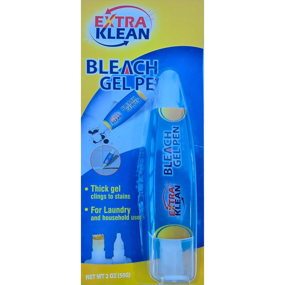 HJFCY Extraklean Bleach Gel Stain Remover Pen front view for laundry care
