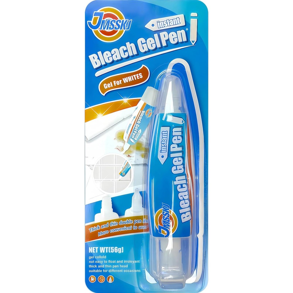 JMSSKJ Bleach Pen for clothing front view portable stain remover