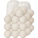 Roowest 36 Pieces Wool Dryer Balls front view natural laundry care