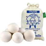 Otylzto Wool Dryer Balls 6-pack front view eco-friendly laundry accessory