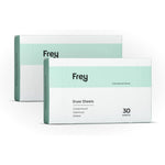 FREY Naturally Scented Dryer Sheets front view of the eco friendly fabric softener package.