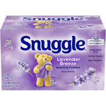 Snuggle fabric softener dryer sheets 230 count box front view