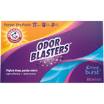 Arm & Hammer Odor Blaster Dryer Sheets Fresh Burst 80 count box