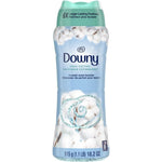 Downy Cool Cotton In-Wash Laundry Scent Booster Beads 18.2 ounce bottle front view.
