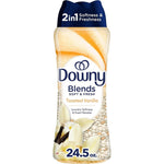Downy Blends Toasted Vanilla laundry scent booster beads front view bottle