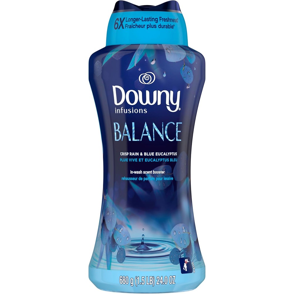Downy Balance In-Wash Scent Booster Beads front view authentic laundry fragrance