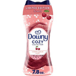 Downy Cozy Collection In-Wash Laundry Scent Booster Beads Cherry Jubilee front view packaging
