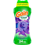Gain Fireworks In-Wash Laundry Scent Booster Beads Moonlight Breeze front view