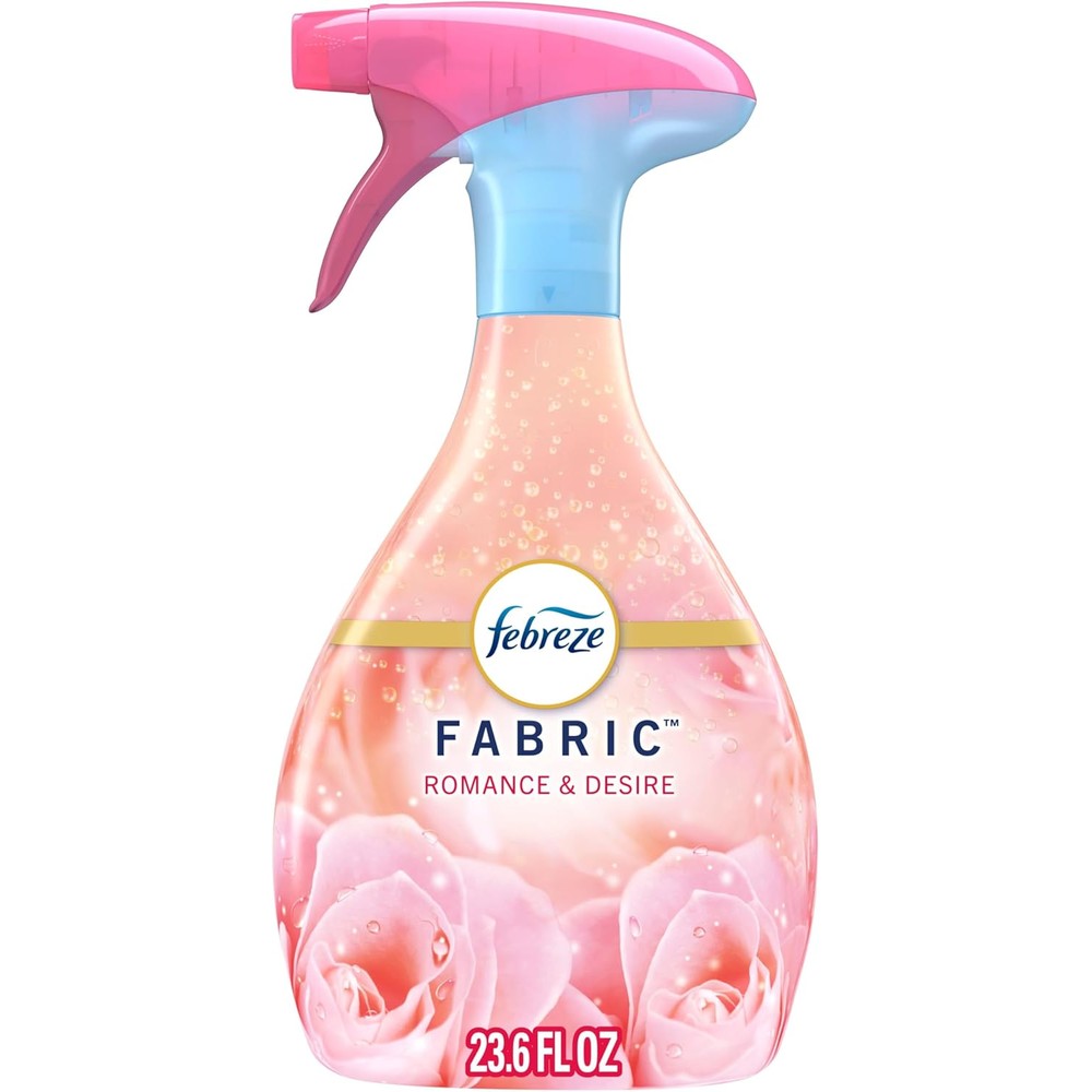 Febreze Odor Fighting Fabric Refresher Romance And Desire bottle front view