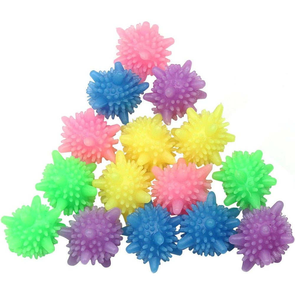 GoldPaddy Laundry Scrubbing Balls 15 piece pack front view for tangle free washing.