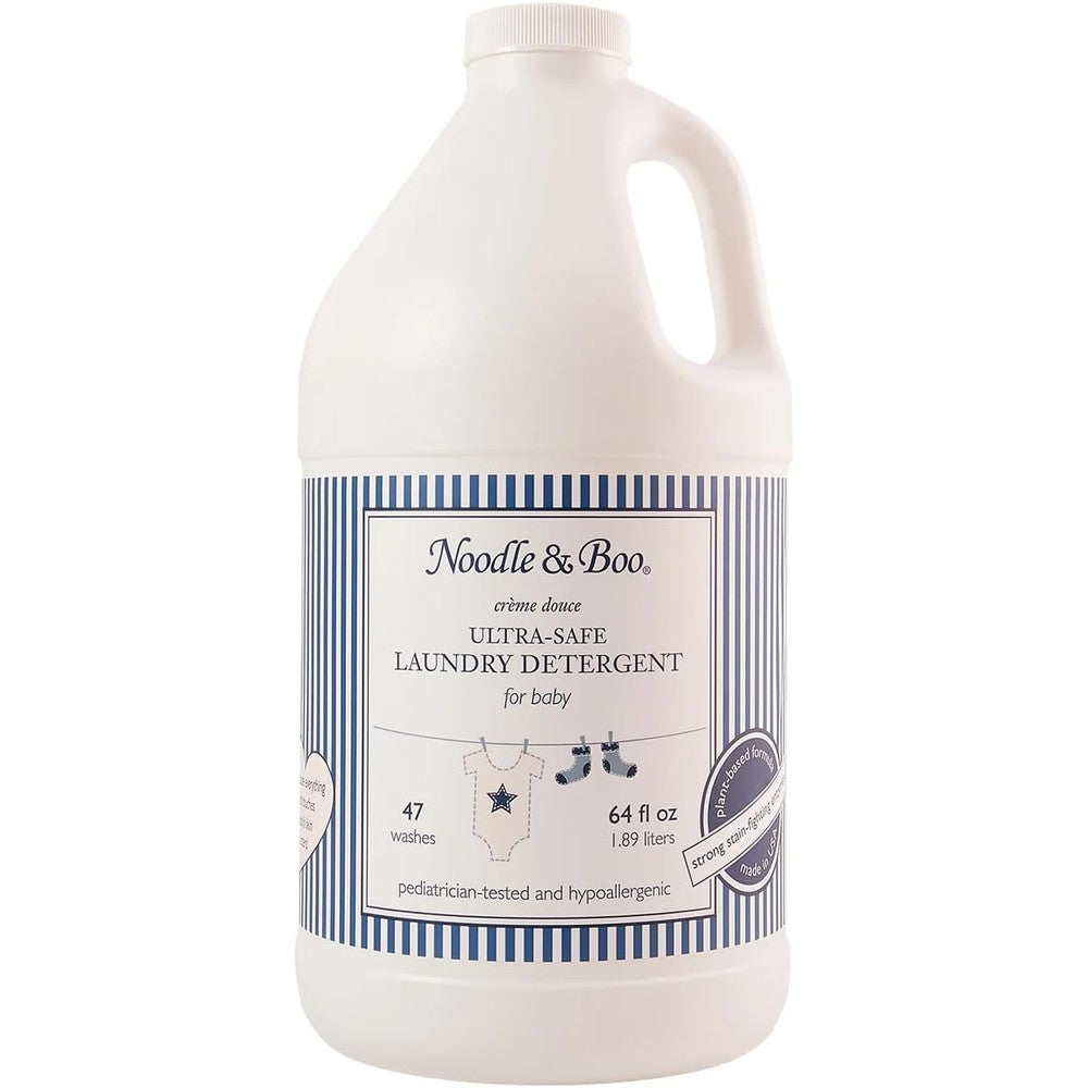 Noodle & Boo Baby Laundry Essentials Ultra-Safe Laundry Detergent front view for sensitive skin care