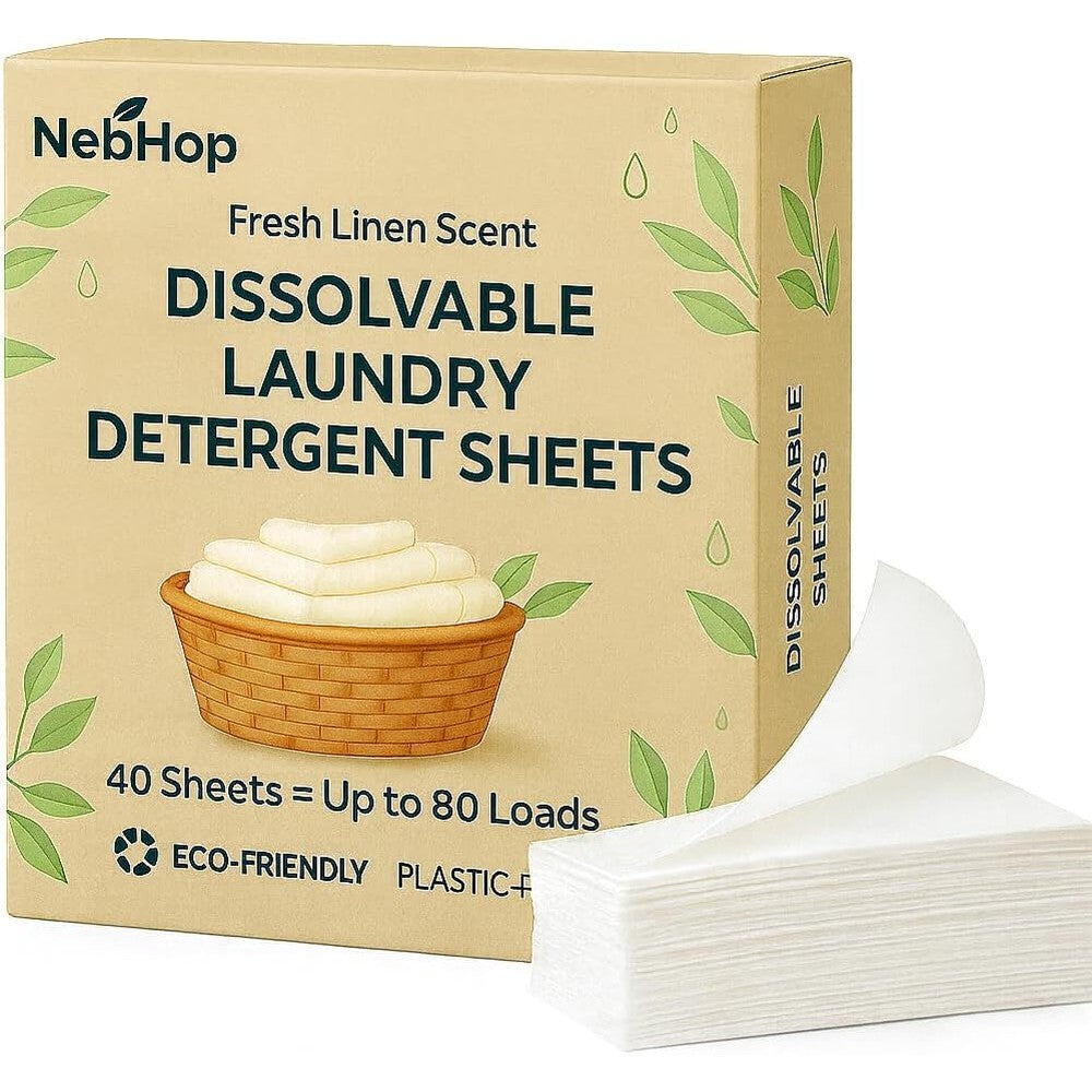 Soulink laundry detergent sheets 40 count box front view