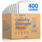 BellaLuce Laundry Detergent Sheets front view packaging 400 loads