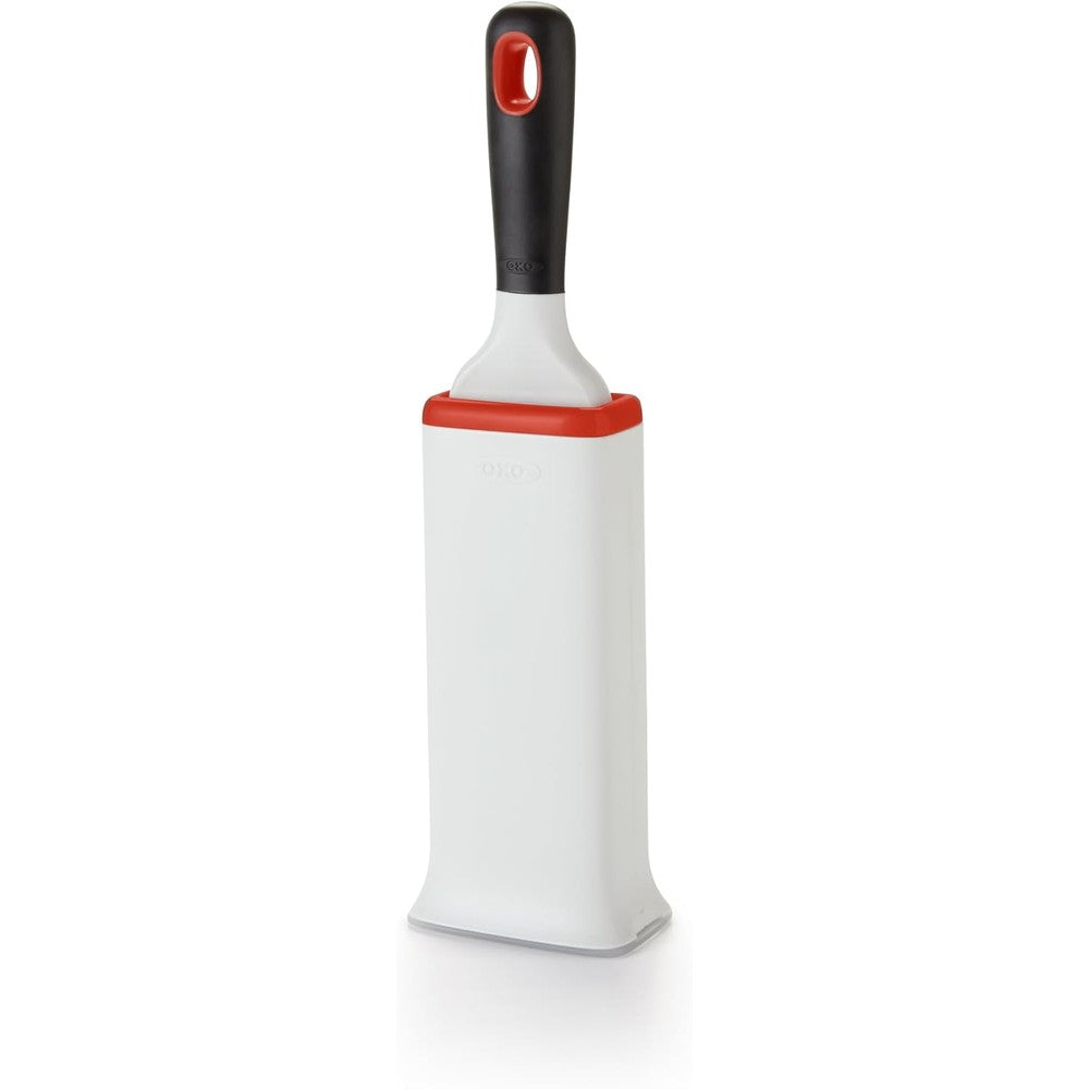 OXO Good Grips FurLifter Pet Garment Brush front view for pet hair removal
