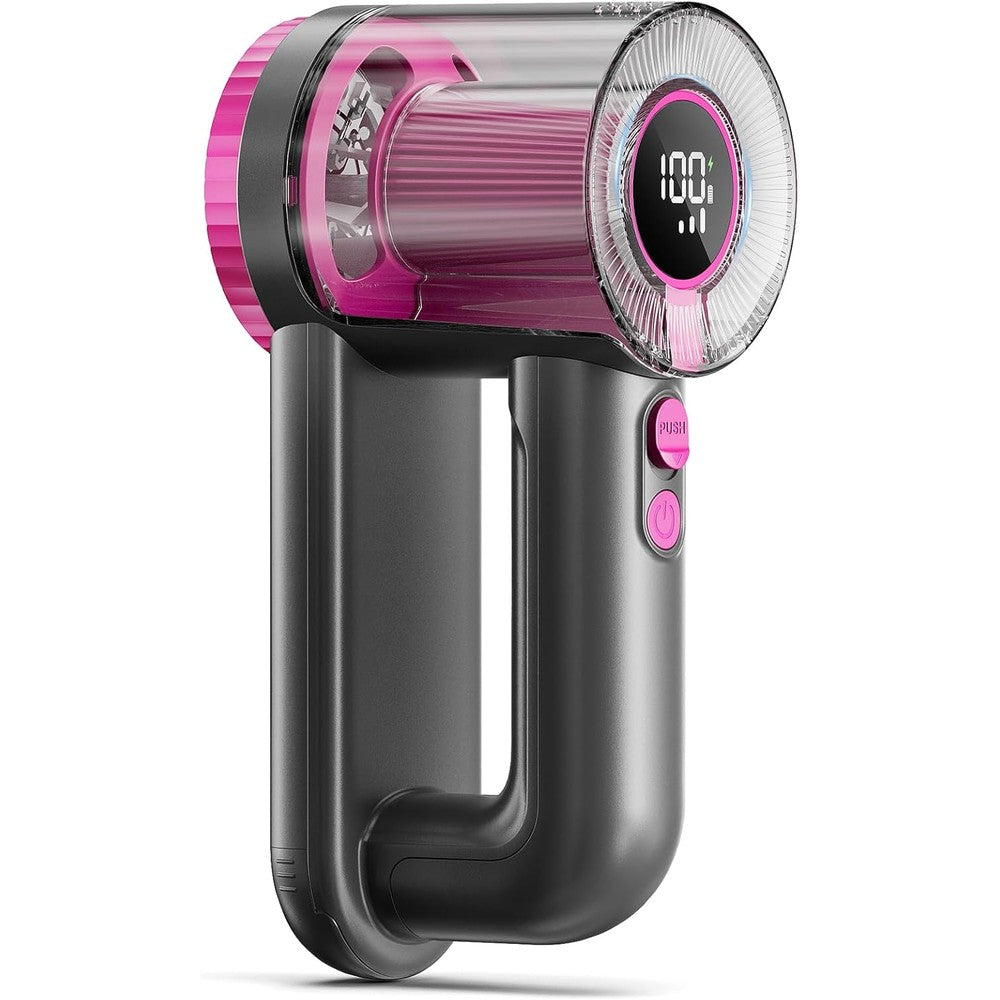 Wauvmoss Rechargeable Fabric Shaver front view for lint removal.