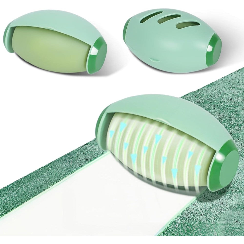 Nyosye Reusable Lint Roller front view forest green pet hair remover