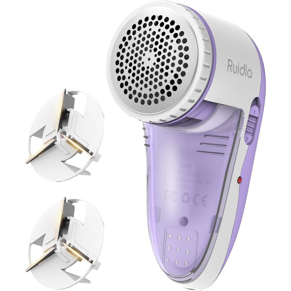 Ruidla Fabric Shaver front view electric lint remover for clothes