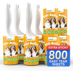 Beitophome Extra Sticky Lint Roller 800 Sheets Value Pack front view pet hair remover