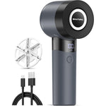 BEAUTURAL Fabric Shaver front view showing LED display and ergonomic handle.