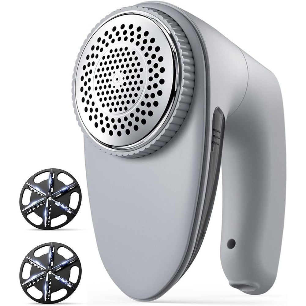 Bymore Fabric Shaver front view showing large 65mm shaving head