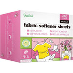 Soulink Fabric Softener Sheets front packaging view for eco-friendly laundry.