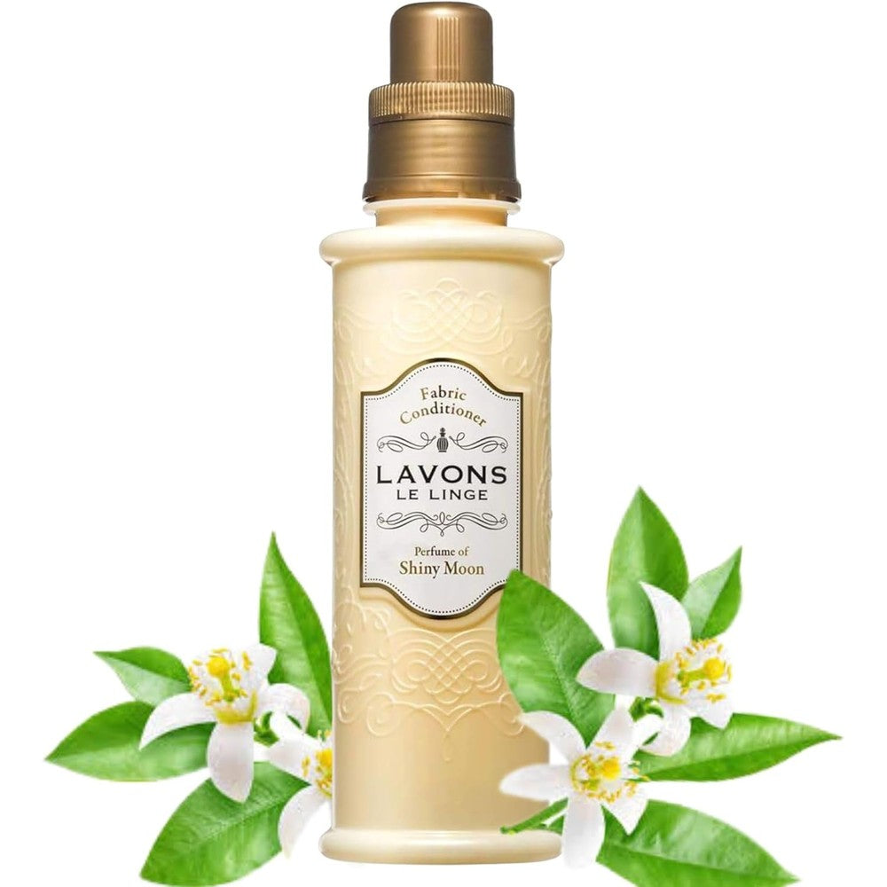 Lavons Natural Fabric Conditioner Shiny Moon 600ml front bottle view plant based softener