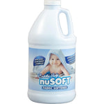 NuSoft Ultra Concentrated Hypoallergenic Fabric Softener front view for laundry care.