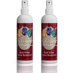 Wine Away Red Wine Stain Remover 12 Ounce bottle set front view for laundry care.