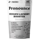 Pronounce Oxygen Laundry Booster front packaging view enzyme stain remover.
