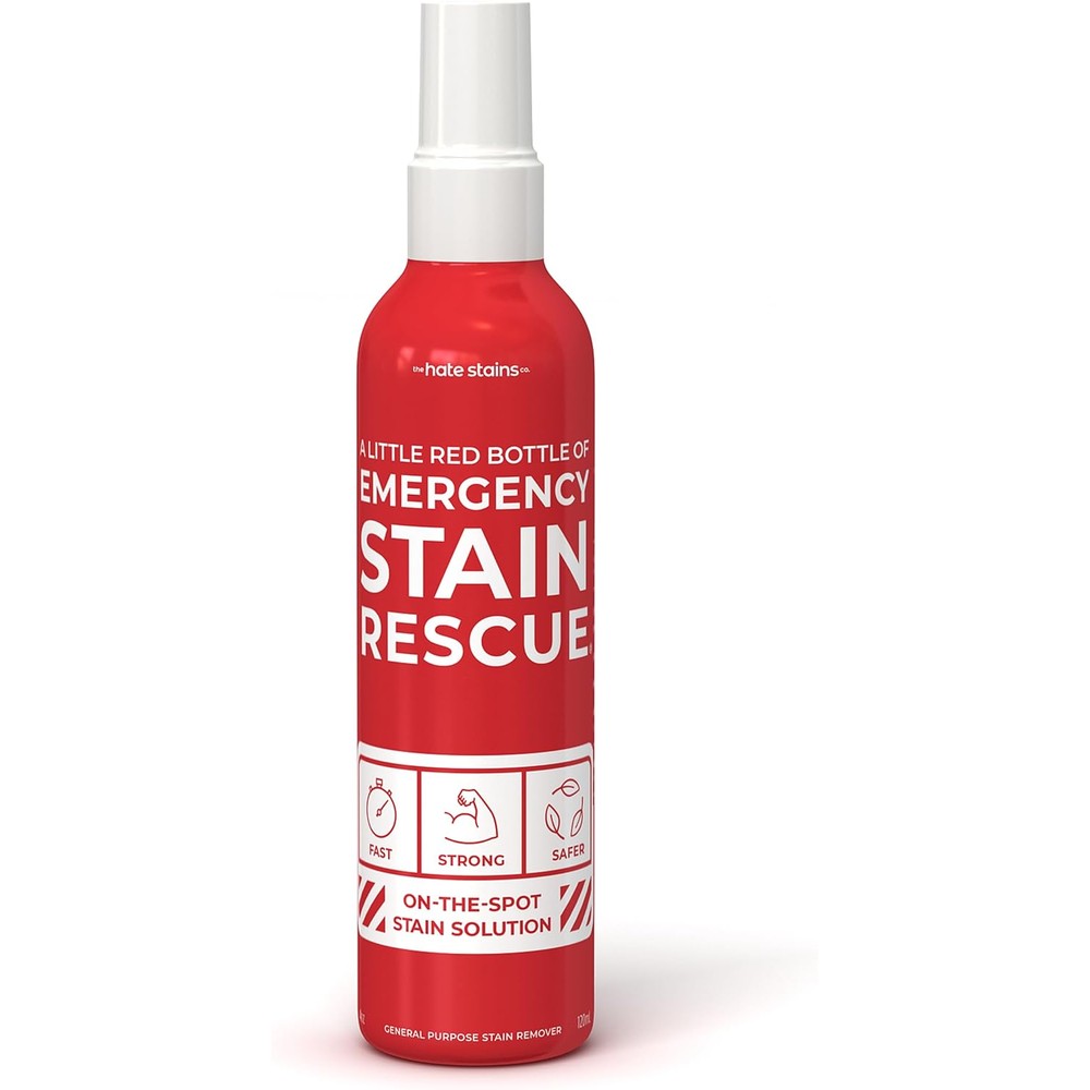 Emergency Stain Rescue Stain Remover Spray 4 Fluid Ounce front view for laundry cleaning.