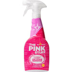 Stardrops The Pink Stuff Miracle Laundry Oxi Stain Remover Spray front view for laundry care